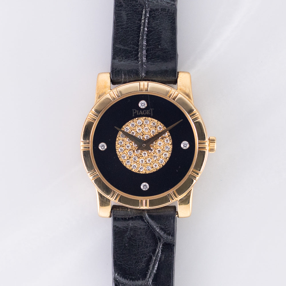 PIAGET REF.80463 Onyx Dial Quartz – TIMEANAGRAM