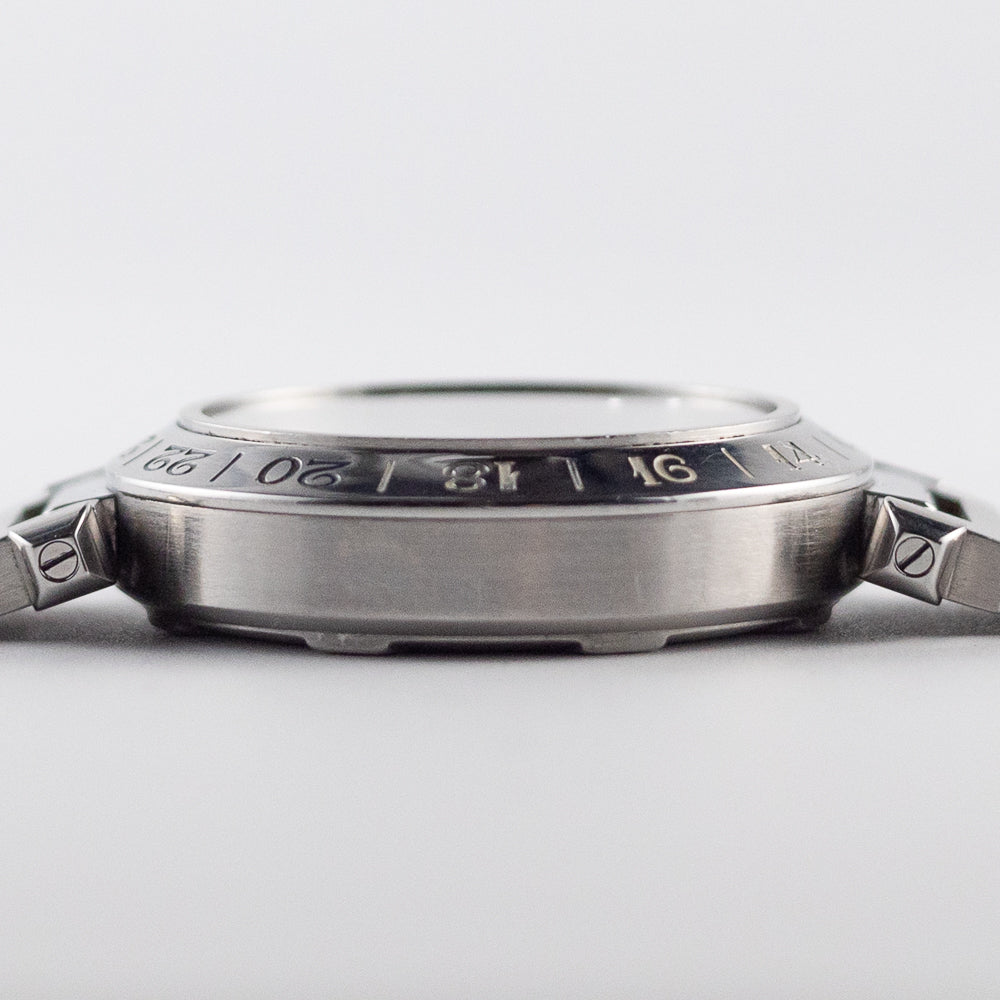 CARTIER LM PASHA GMT Ref.2377 with BOX
