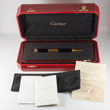 CARTIER BALLPOINT PEN WITH WATCH AND CALENDAR