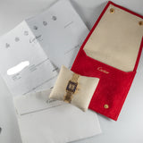 CARTIER SM Tank Obus Quadrant diamonds 18KGold Bracelet