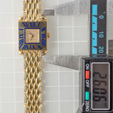 CARTIER SM Tank Obus Quadrant diamonds 18KGold Bracelet