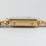 CARTIER SM Tank Obus Quadrant diamonds 18KGold Bracelet