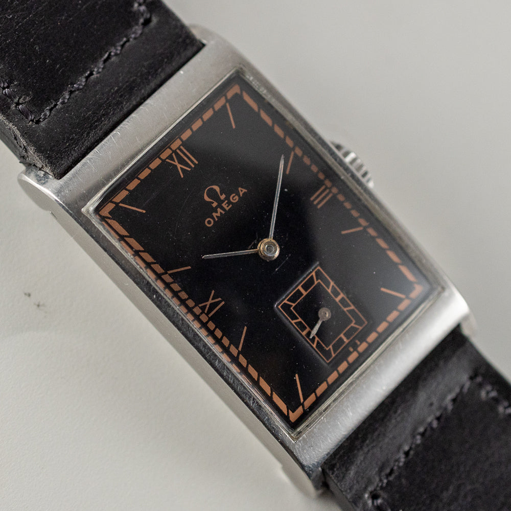 OMEGA T17 Black Gilt dial