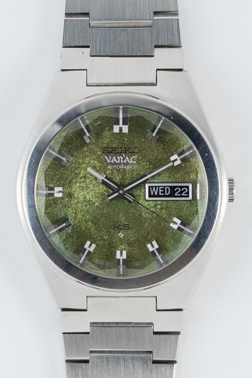 KING SEIKO VANAC REF.5626-7250 Green Grass Textured Dial – TIMEANAGRAM