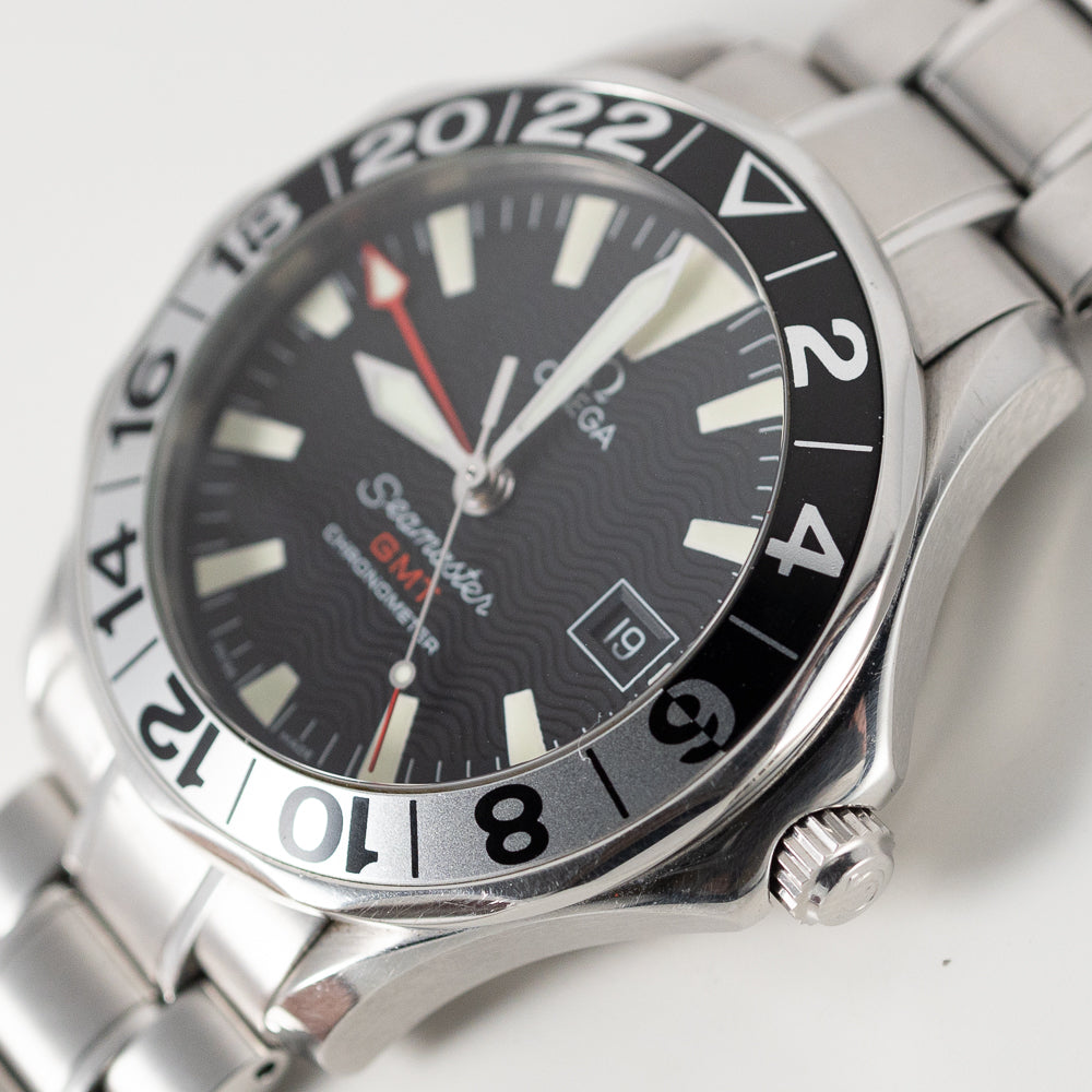 OMEGA SEAMASTER 300 M GMT REF.168.1618/2536.50 Gerry Lopes with Box