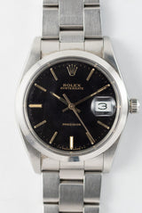 ROLEX OYSTERDATE Ref.6694 Black Mirror Dial