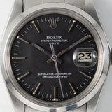 ROLEX OYSTER PERPETUAL DATE Ref.1500 Black Matte Dial