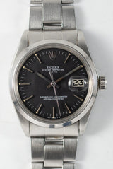 ROLEX OYSTER PERPETUAL DATE Ref.1500 Black Matte Dial