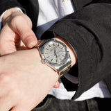 ROLEX OYSTER PERPETUAL Ref.1007 Silver Mosaic Dial