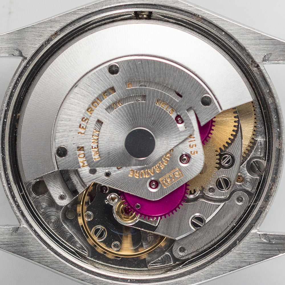 ROLEX OYSTER PERPETUAL Ref.1007 Silver Mosaic Dial
