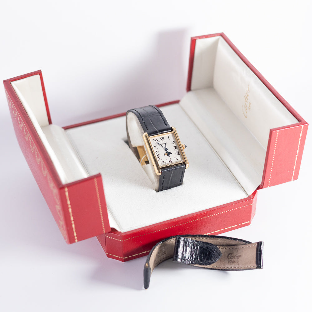 CARTIER LM Tank Moonphase Ref.81900 with BOX