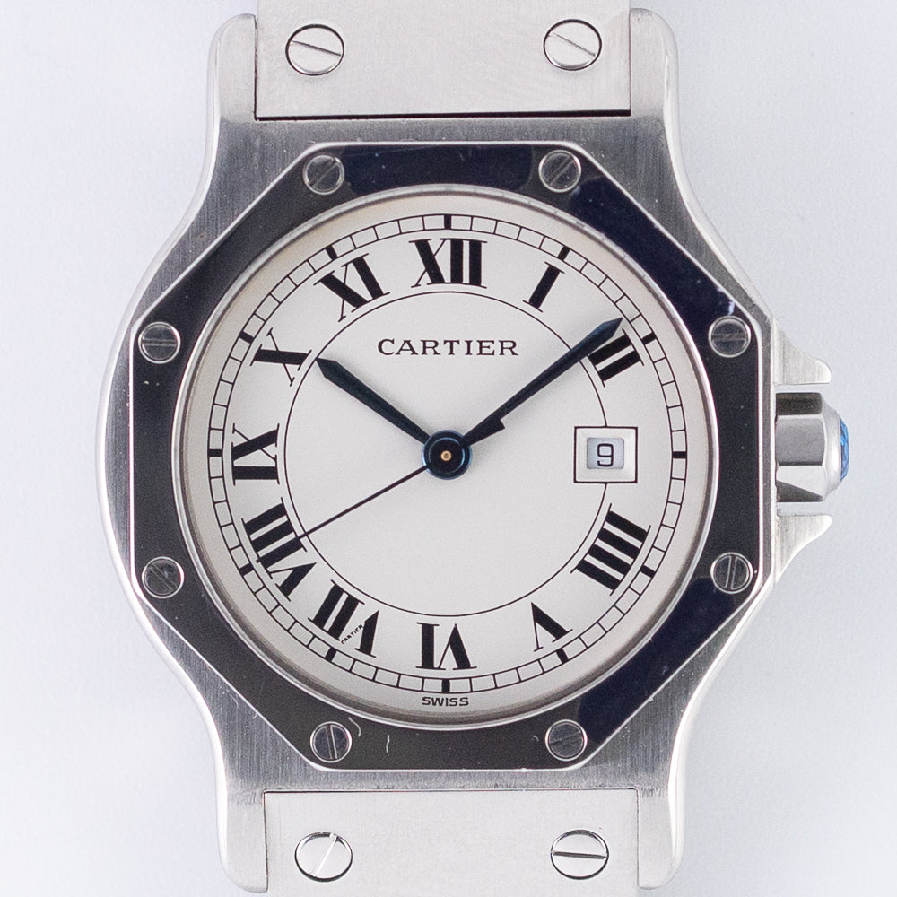 CARTIER LM SANTOS OCTAGON STEEL Automatic REF.2965