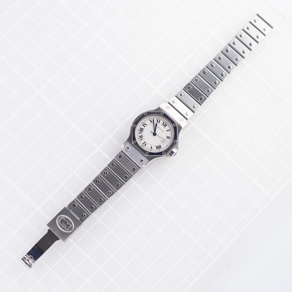 CARTIER LM SANTOS OCTAGON STEEL Automatic REF.2965
