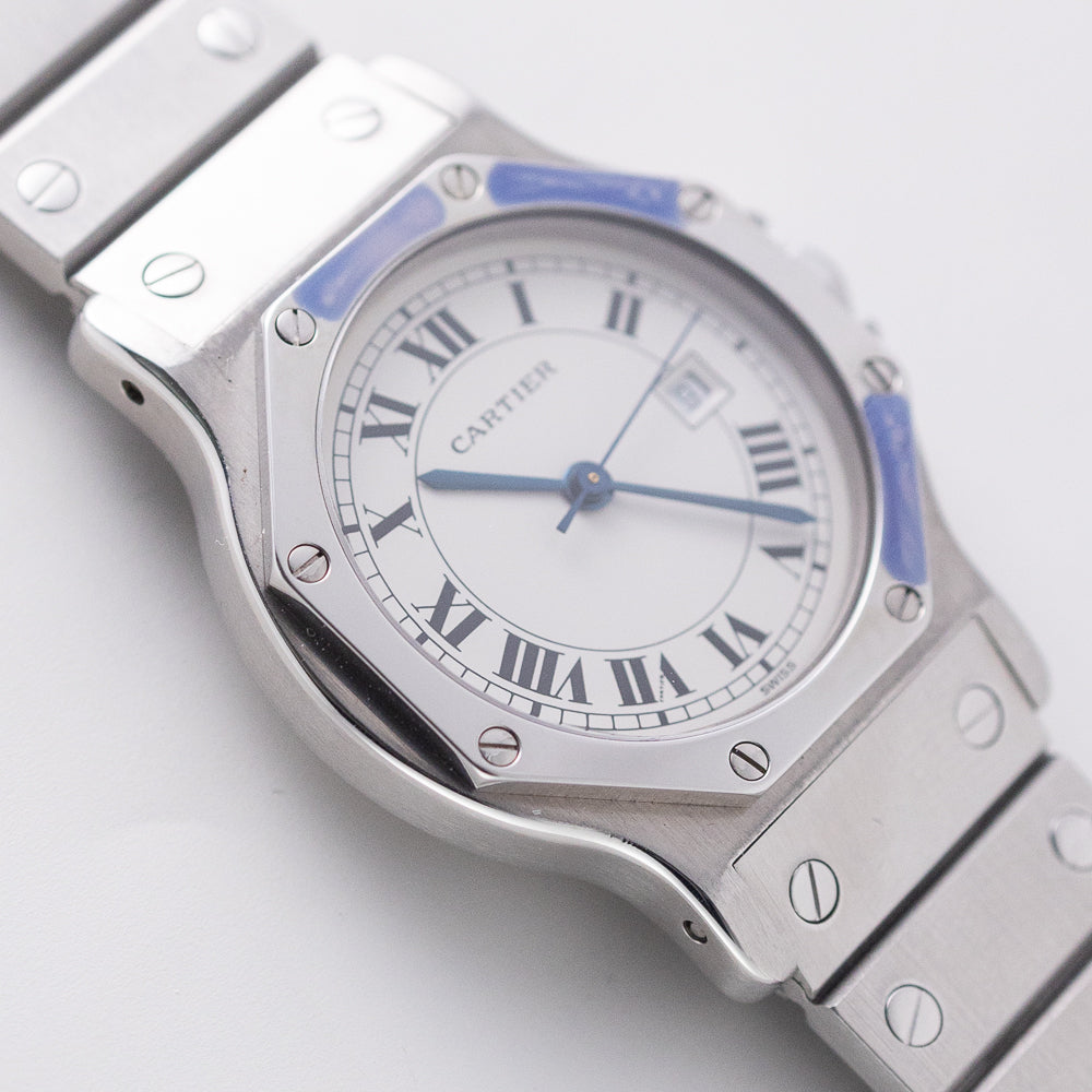 CARTIER LM SANTOS OCTAGON STEEL Automatic REF.2965