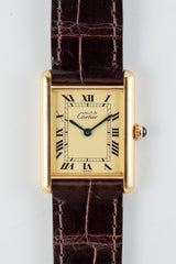 CARTIER LM MUST DE TANK REF.590005
