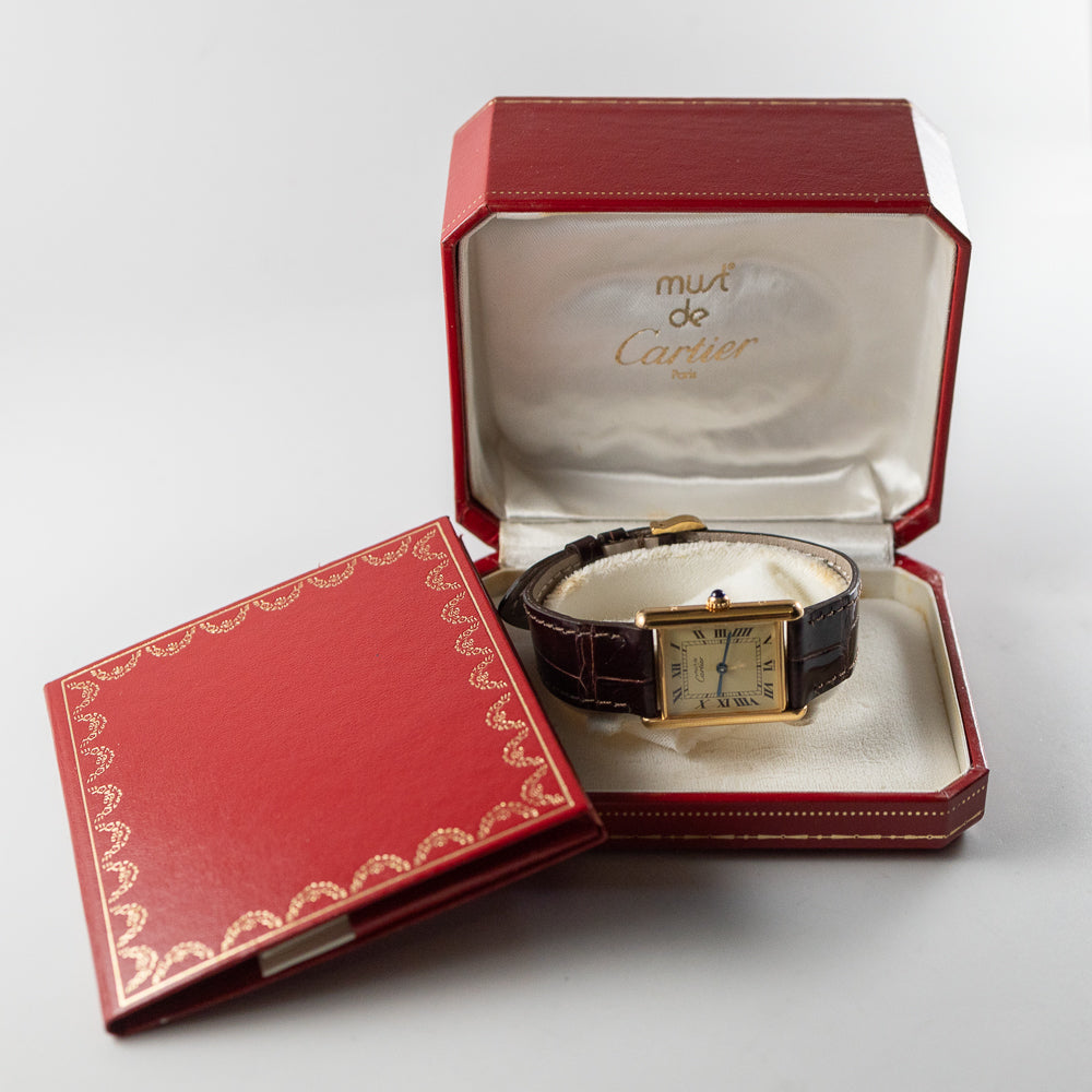 CARTIER LM MUST DE TANK REF.590005