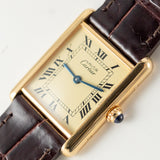 CARTIER LM MUST DE TANK REF.590005