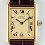 CARTIER LM MUST DE TANK REF.590005