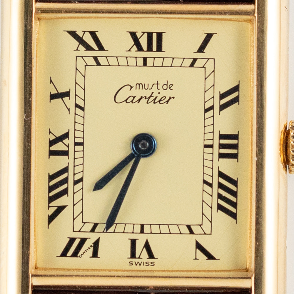CARTIER LM MUST DE TANK REF.590005