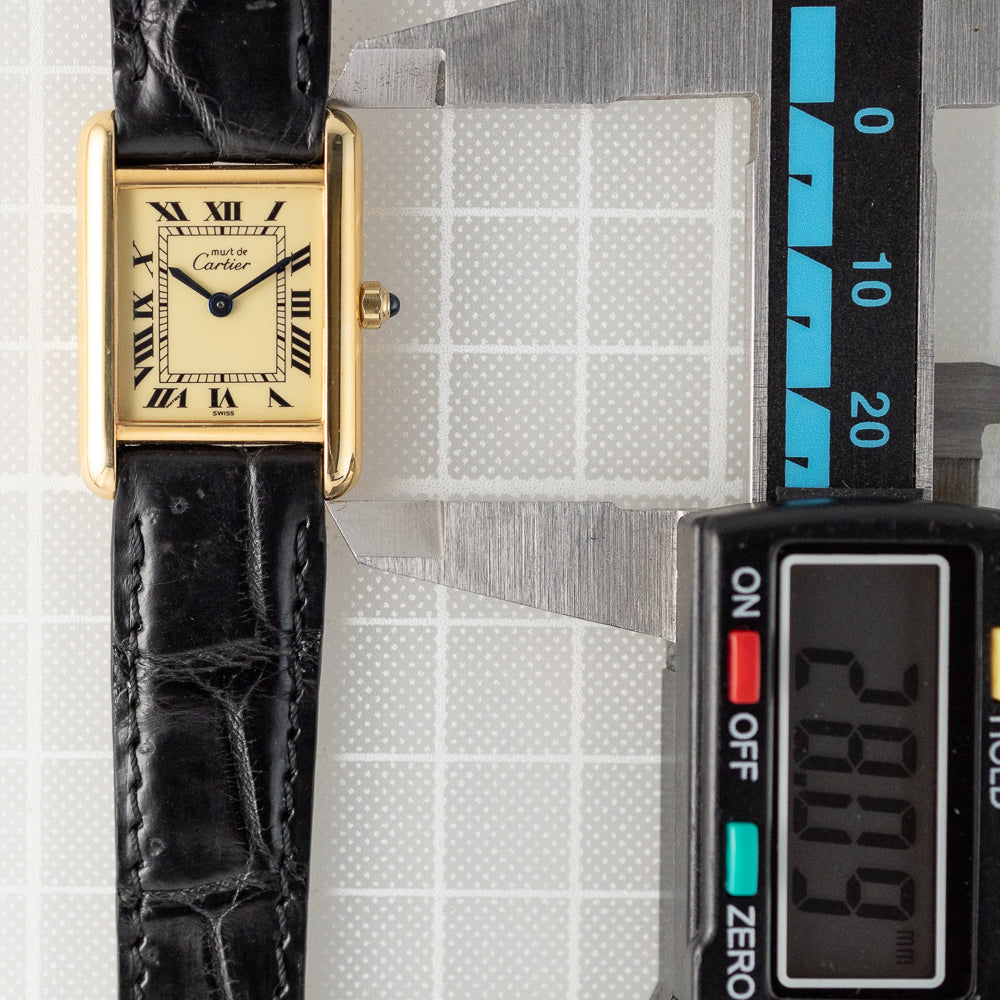 CARTIER SM MUST DE TANK REF.366001