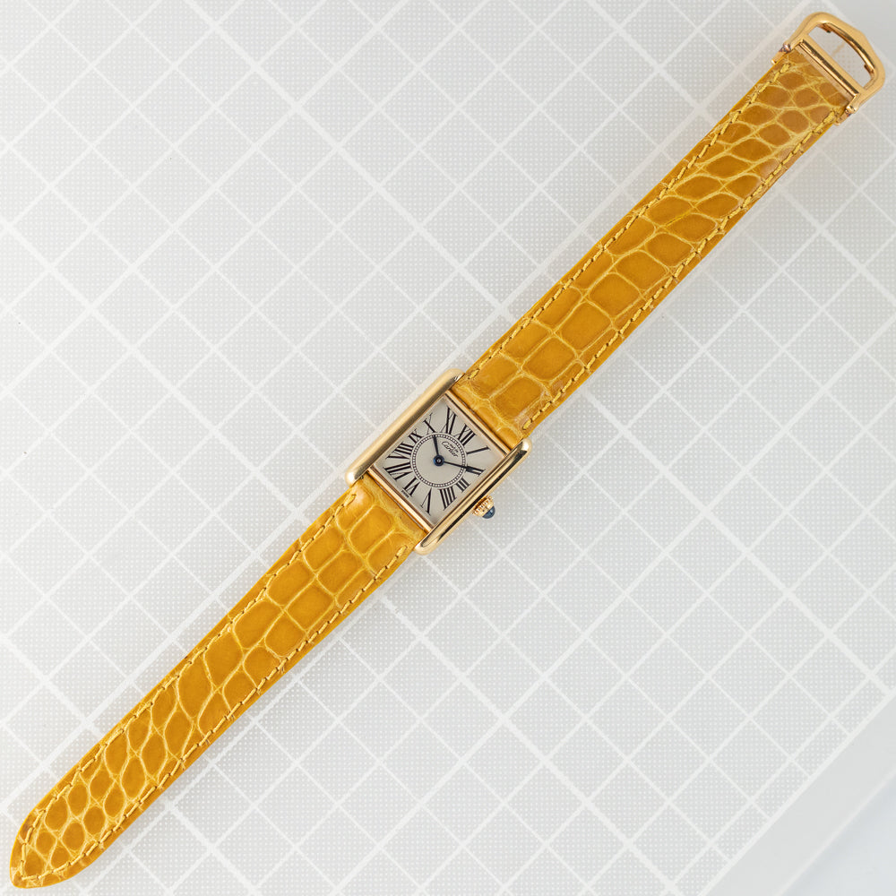 CARTIER SM MUST DE TANK REF.5057001 OPARAN DIAL