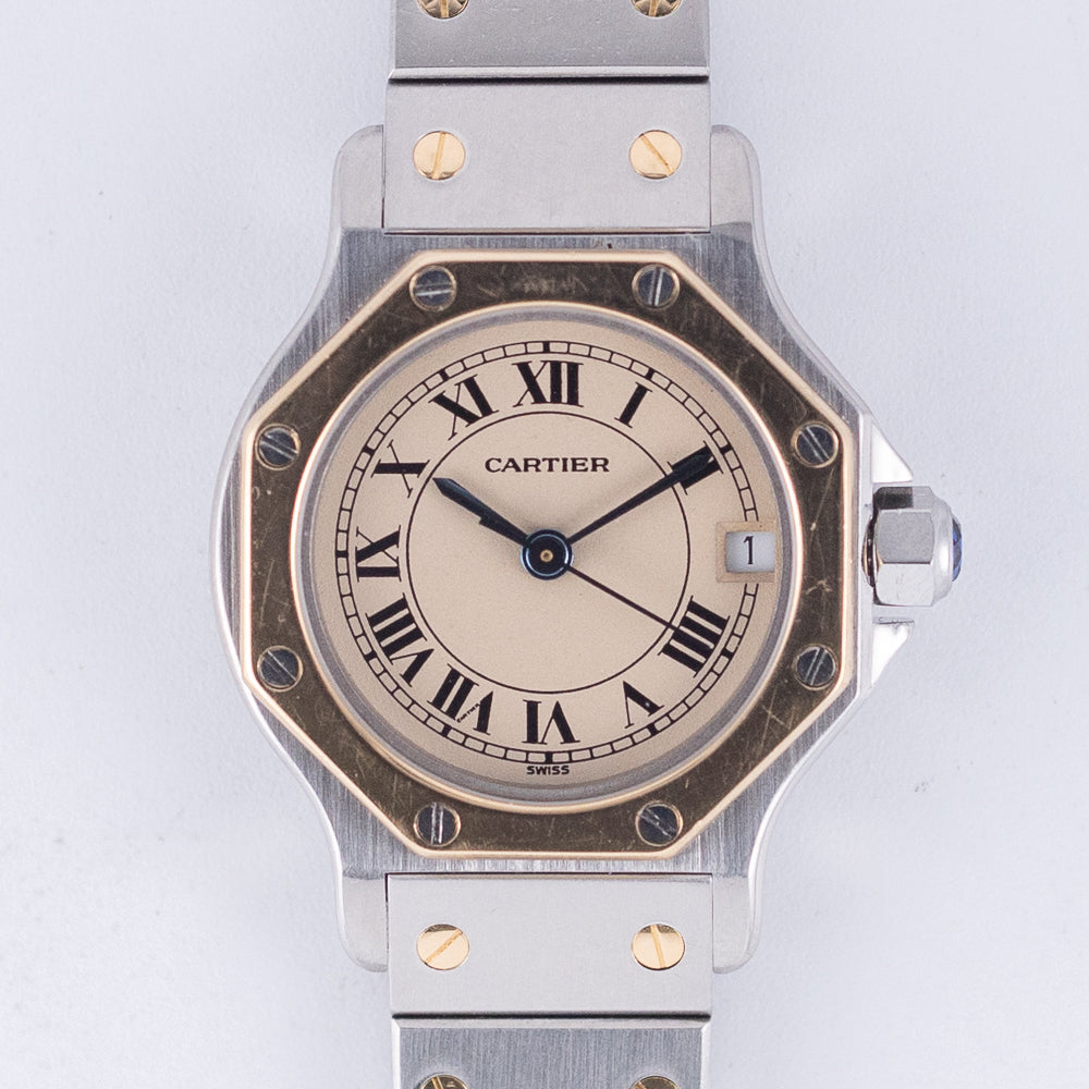 CARTIER SM SANTOS OCTAGON Ref.187903