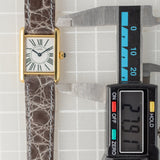 CARTIER SM MUST DE TANK REF.1613 OPARAN DIAL