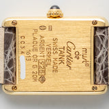 CARTIER SM MUST DE TANK REF.1613 OPARAN DIAL