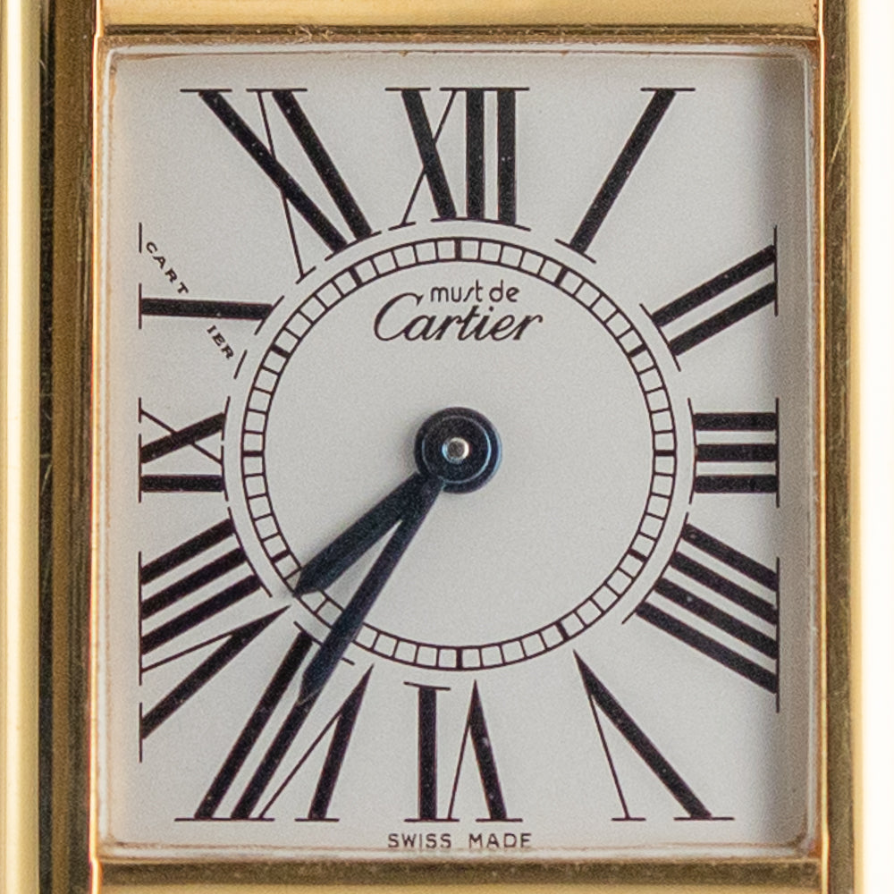 CARTIER SM MUST DE TANK REF.1613 OPARAN DIAL