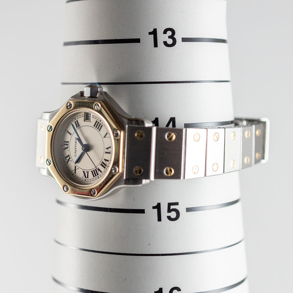 CARTIER SM SANTOS OCTAGON REF.187903