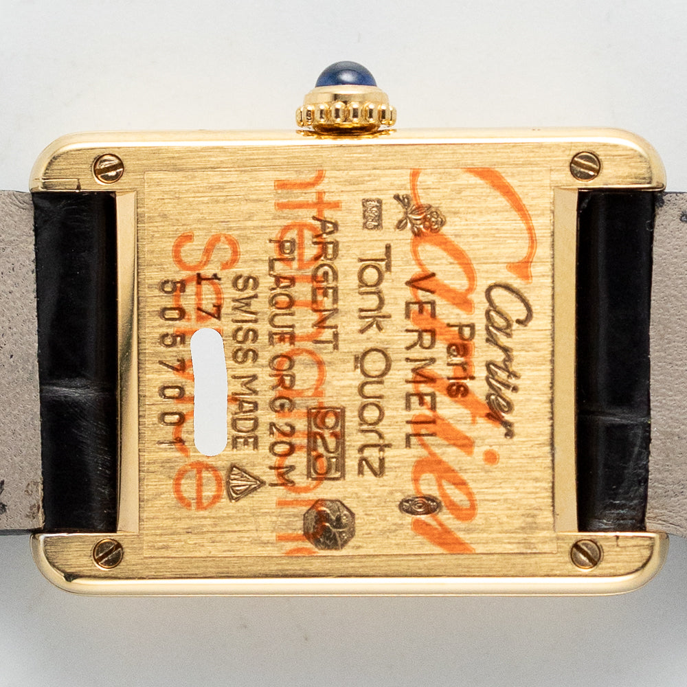 CARTIER SM MUST DE TANK REF.5057001