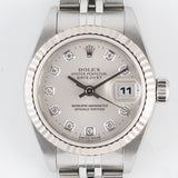 ROLEX DATEJUST REF.69174G 10 Points Diamond