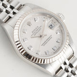 ROLEX DATEJUST REF.69174G 10 Points Diamond