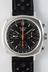 HEUER CAMARO Ref.7220 fluorescent paint Tachymeter