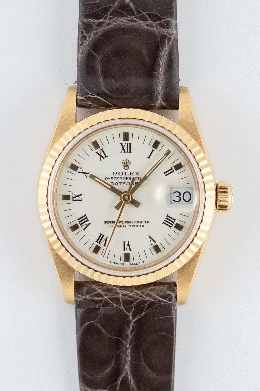 ROLEX DATEJUST Ref.68278 18KYG