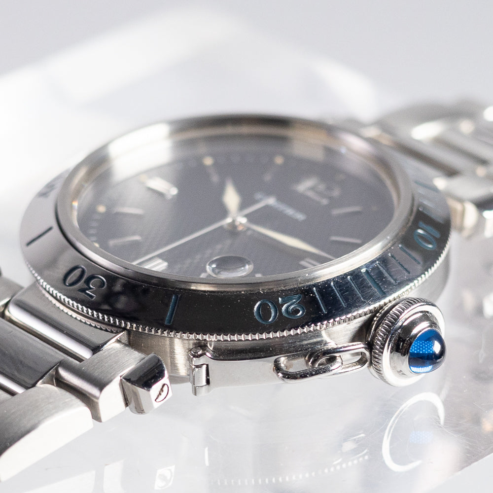 CARTIER LM PASHA REF.1040 w.BOX and Paper
