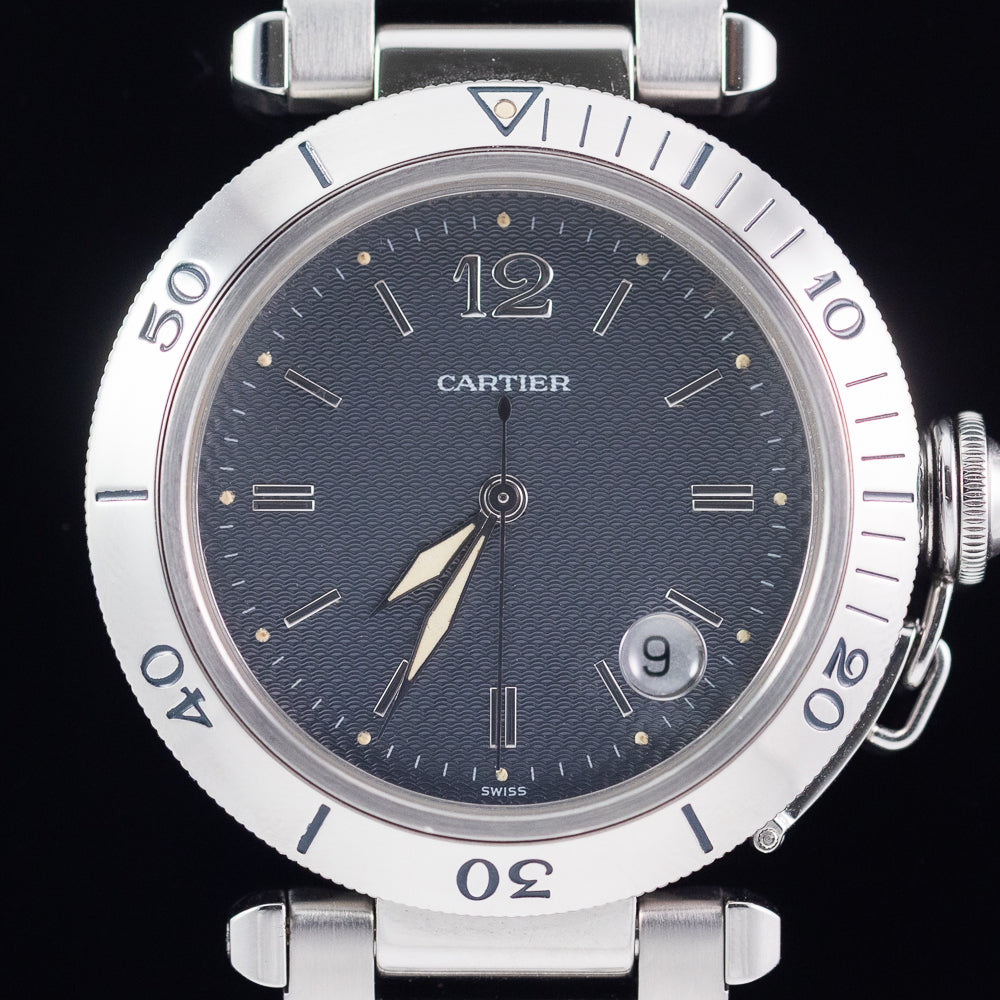 CARTIER LM PASHA REF.1040 w.BOX and Paper