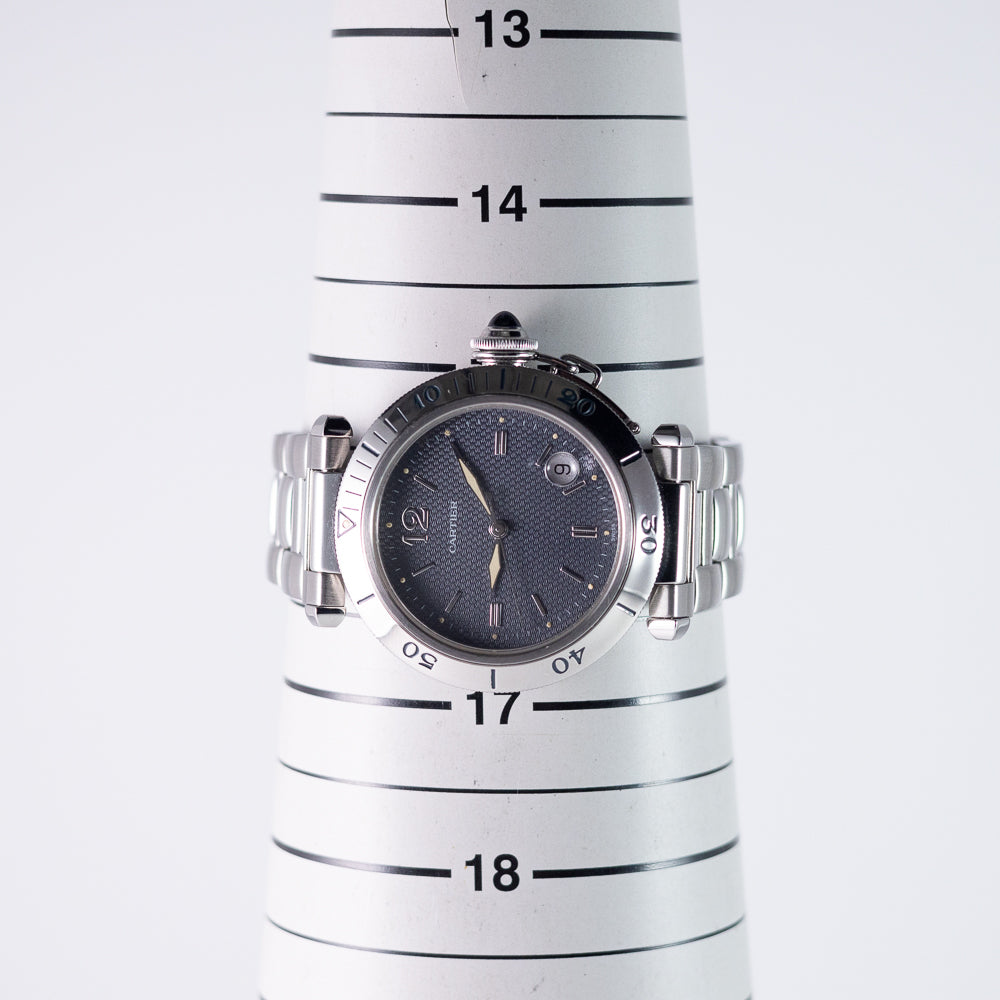 CARTIER LM PASHA REF.1040 w.BOX and Paper