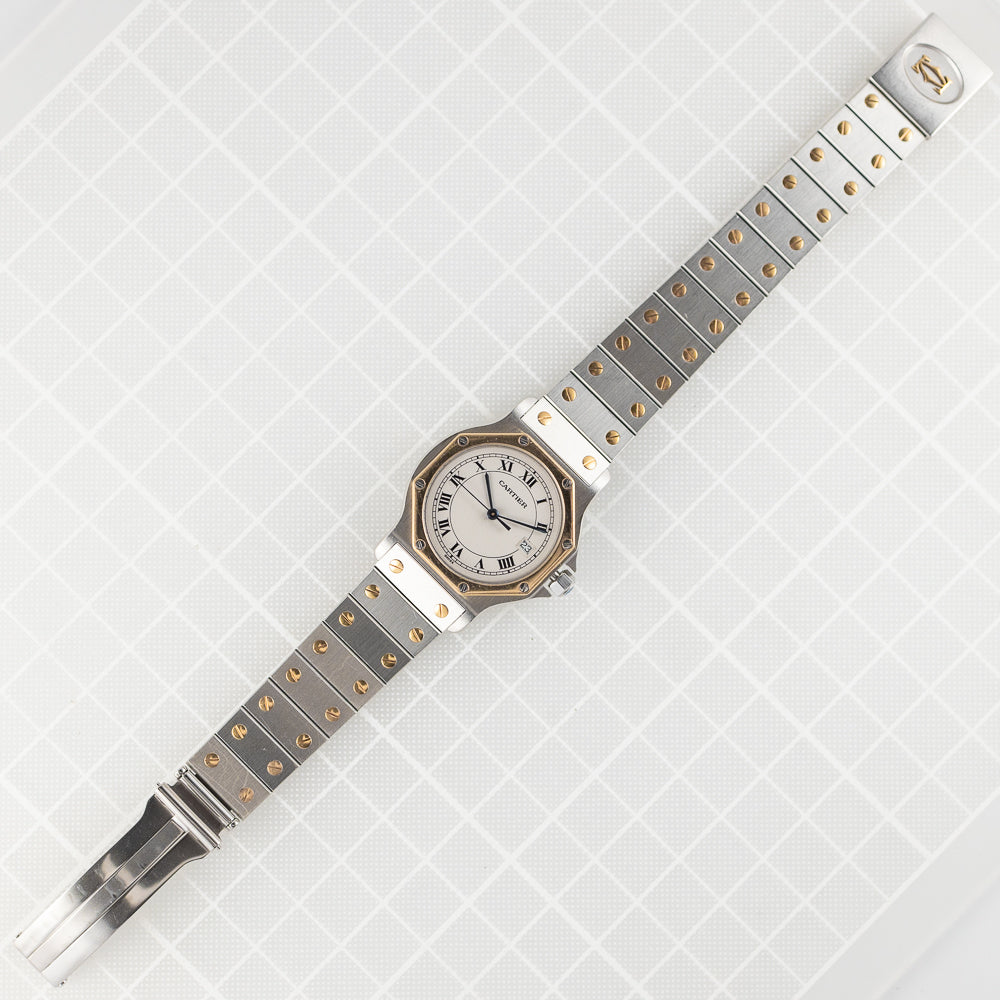 CARTIER LM SANTOS OCTAGON Ref.187902