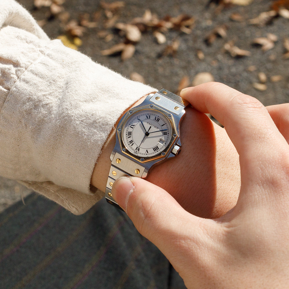 CARTIER LM SANTOS OCTAGON Ref.187902