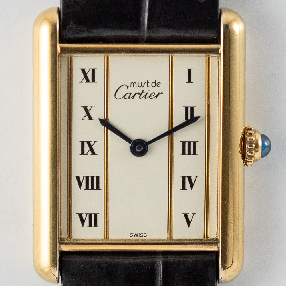 CARTIER LM MUST DE TANK REF.590005