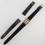 PIAGET REF.40825 ONYX / PAVE DIAMOND DIAL Tank