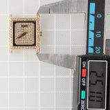 PIAGET REF.40825 ONYX / PAVE DIAMOND DIAL Tank