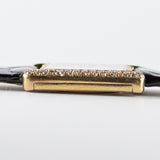 PIAGET REF.40825 ONYX / PAVE DIAMOND DIAL Tank