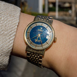 OMEGA Seamaster De Ville Ref.KM6292 Very Rare Blue Two Tone Dial
