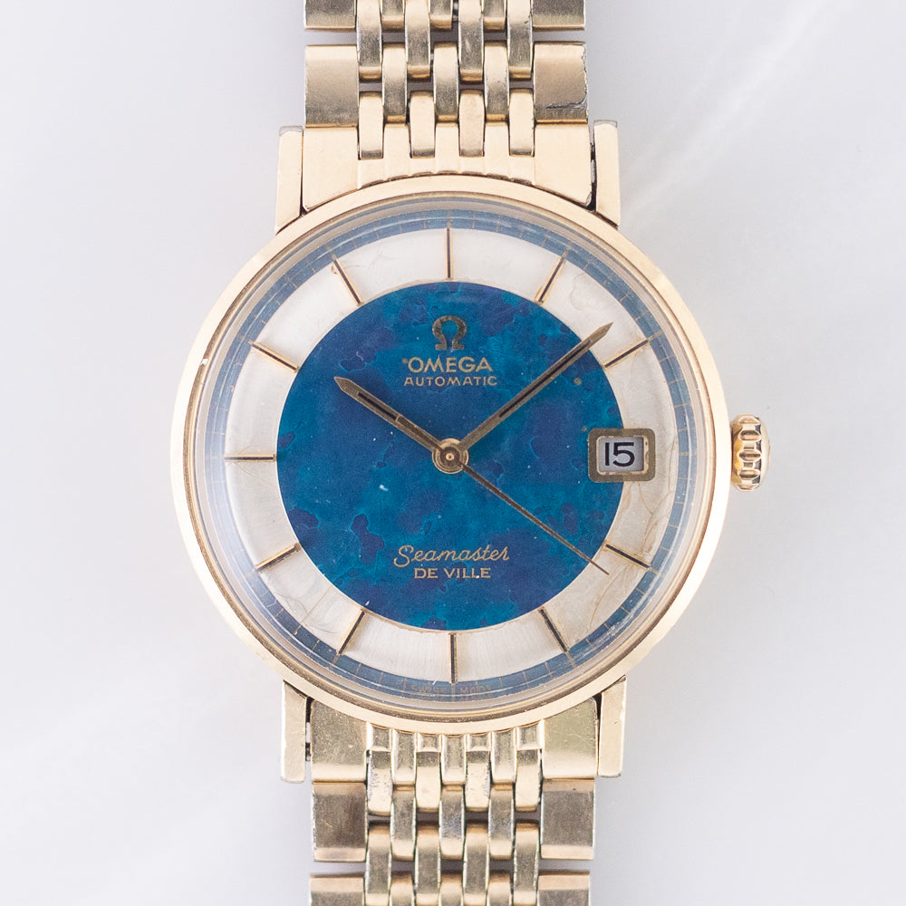 OMEGA Seamaster De Ville Ref.KM6292 Very Rare Blue Two Tone Dial