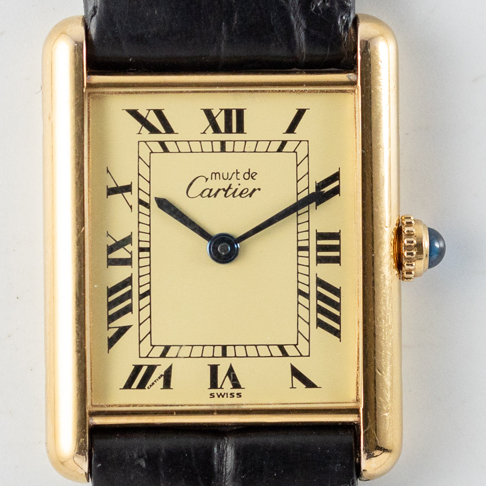 CARTIER LM MUST DE TANK REF.590005