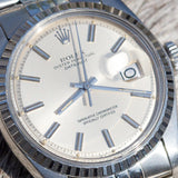 ROLEX DATEJUST Ref.1603 with paper