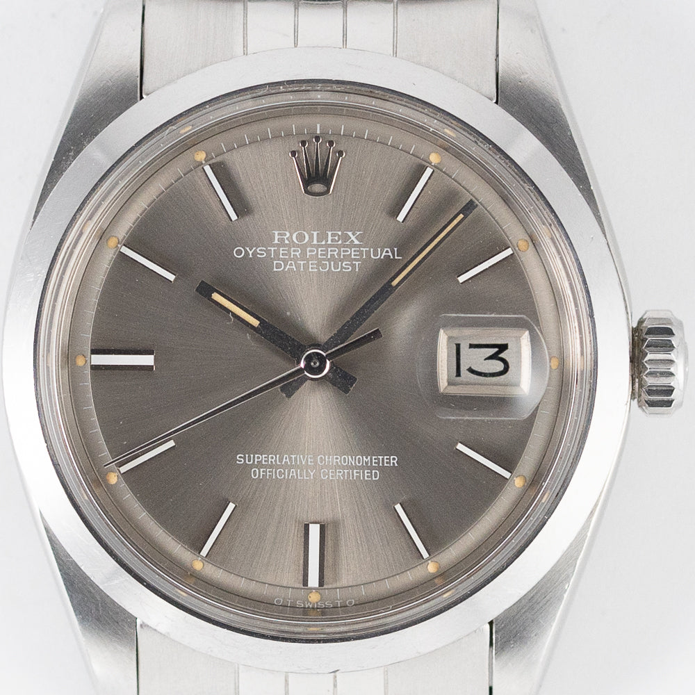 ROLEX DATEJUST Ref.1600 Gray Dial