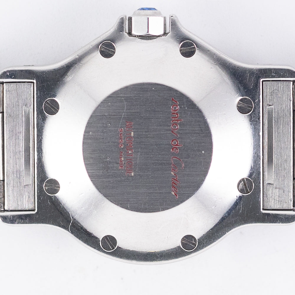 CARTIER LM SANTOS OCTAGON REF.2965 STEEL Automatic